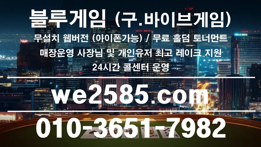 블루게임 가이드