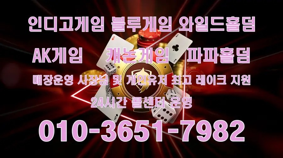 국내 인기 온라인홀덤